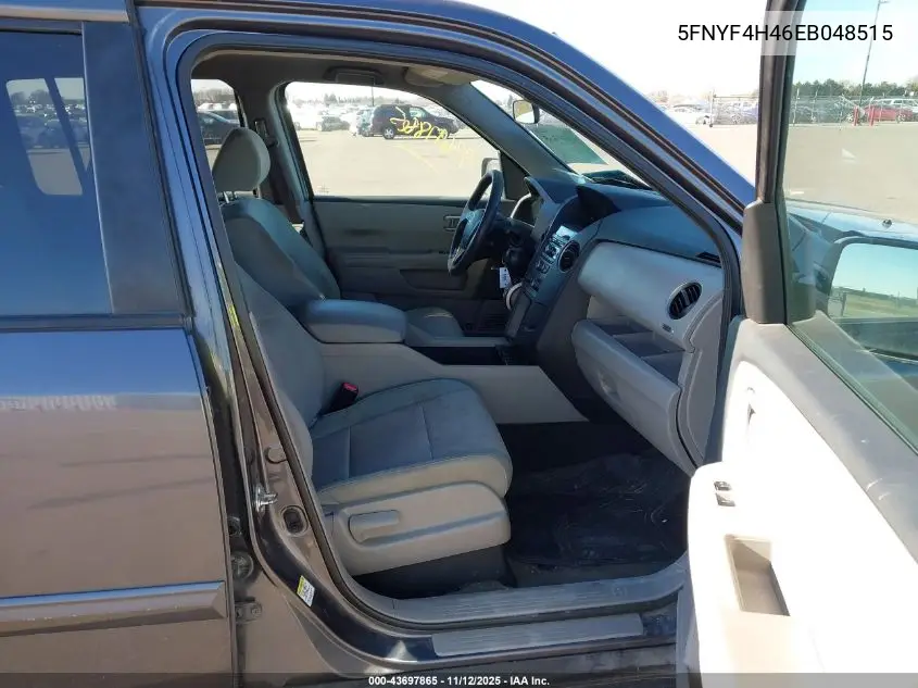 5FNYF4H46EB048515 2014 Honda Pilot Ex