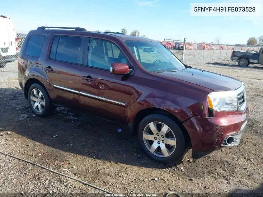 5FNYF4H91FB073528 2015 Honda Pilot Touring