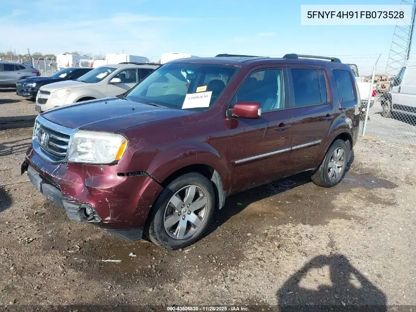 5FNYF4H91FB073528 2015 Honda Pilot Touring