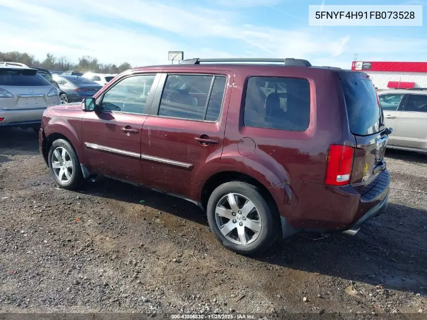 5FNYF4H91FB073528 2015 Honda Pilot Touring