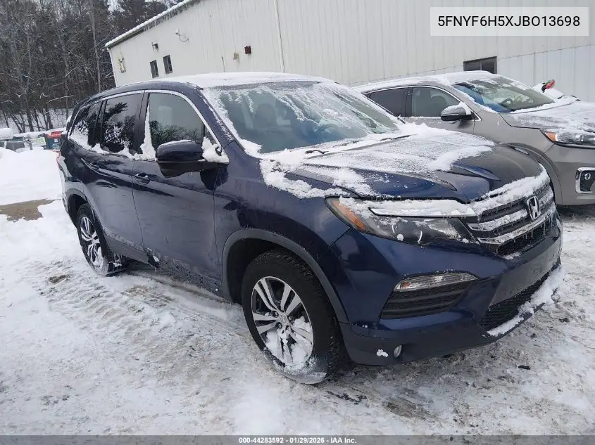 5FNYF6H5XJB013698 2018 Honda Pilot Ex-L