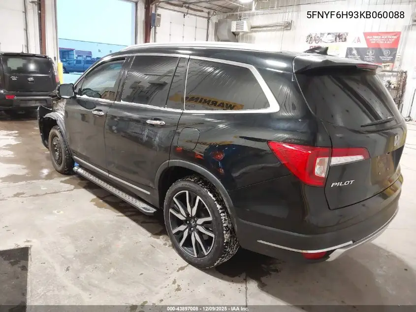 5FNYF6H93KB060088 2019 Honda Pilot Touring