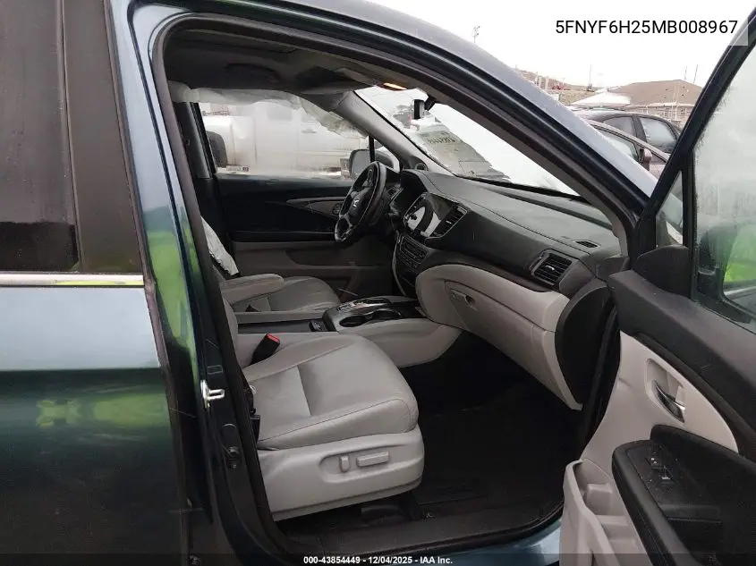 5FNYF6H25MB008967 2021 Honda Pilot Awd Special Edition