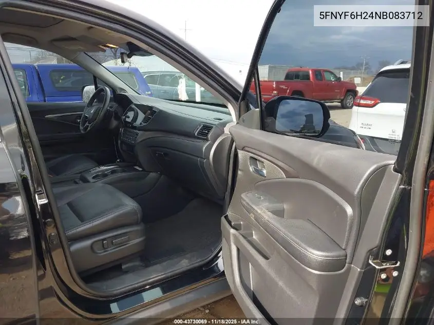 5FNYF6H24NB083712 2022 Honda Pilot Awd Special Edition