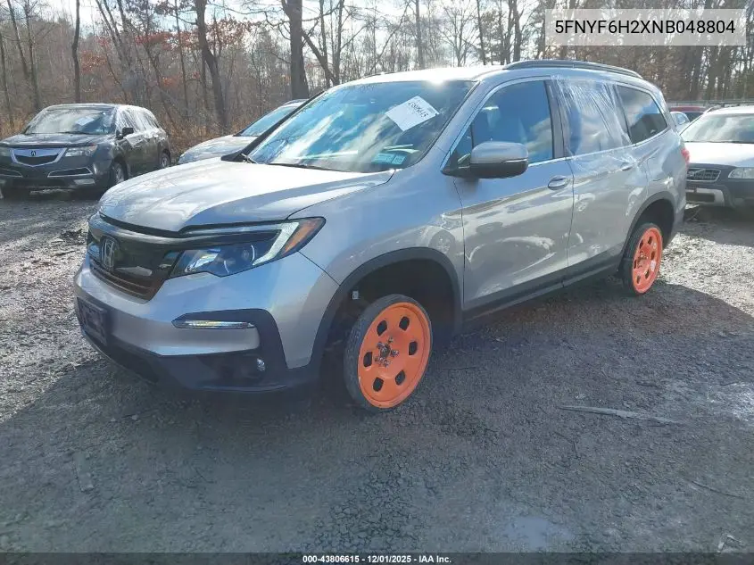 5FNYF6H2XNB048804 2022 Honda Pilot Awd Special Edition