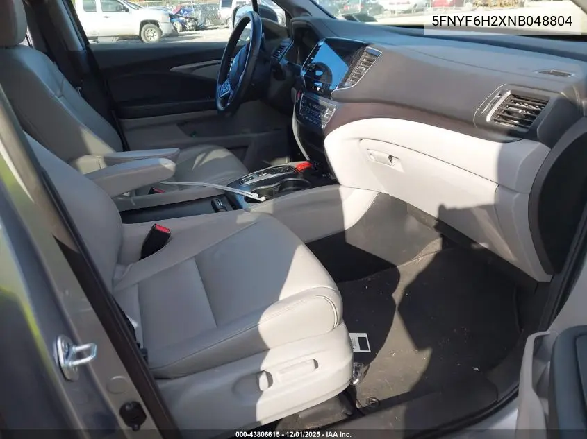 5FNYF6H2XNB048804 2022 Honda Pilot Awd Special Edition