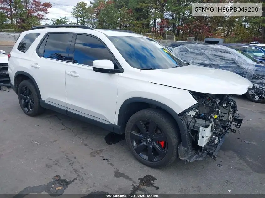 5FNYG1H86PB049200 2023 Honda Pilot Awd Elite