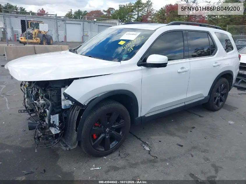 5FNYG1H86PB049200 2023 Honda Pilot Awd Elite