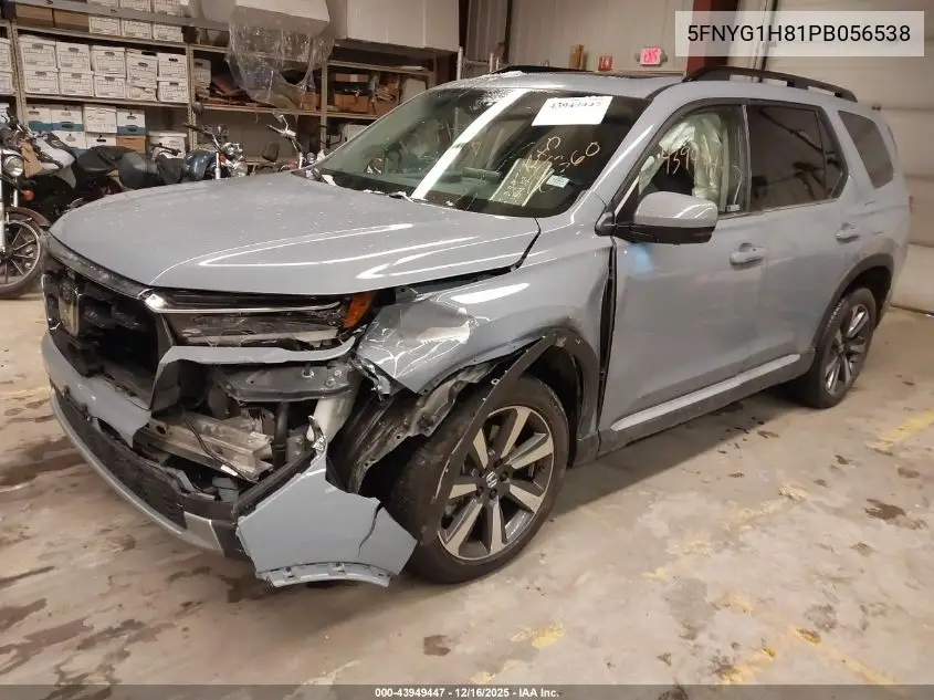 5FNYG1H81PB056538 2023 Honda Pilot Awd Elite