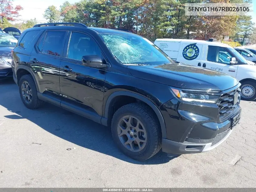 5FNYG1H67RB026106 2024 Honda Pilot Trailsport