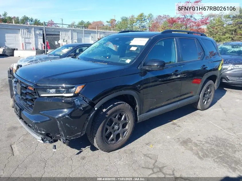 5FNYG1H67RB026106 2024 Honda Pilot Trailsport