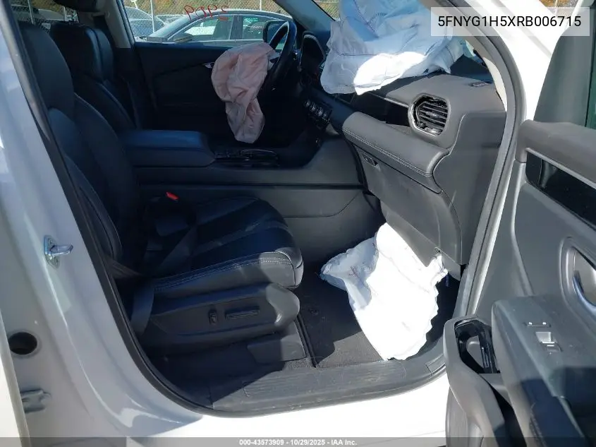5FNYG1H5XRB006715 2024 Honda Pilot Ex-L 7 Passenger