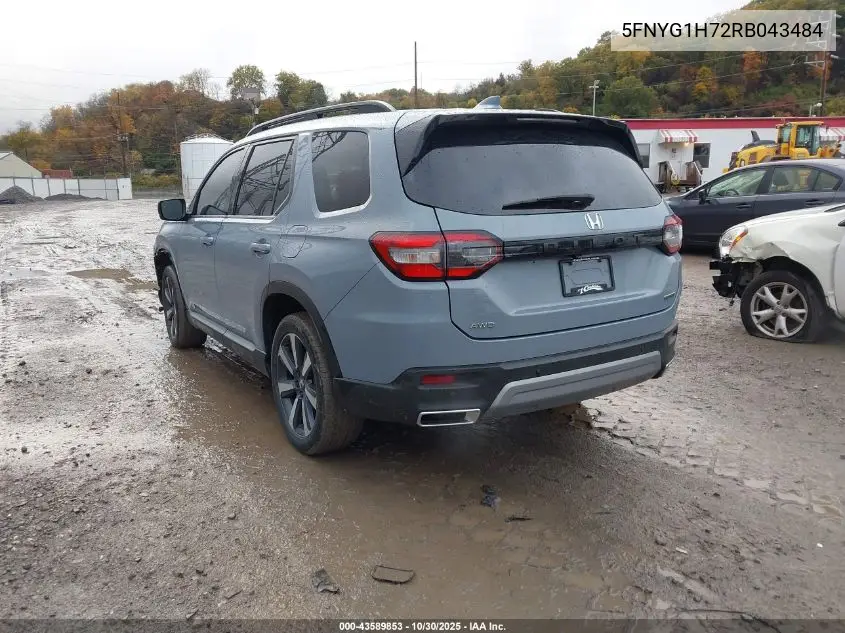 5FNYG1H72RB043484 2024 Honda Pilot Touring