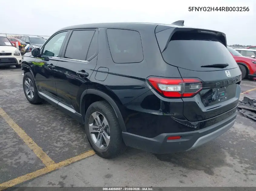 5FNYG2H44RB003256 2024 Honda Pilot Ex-L