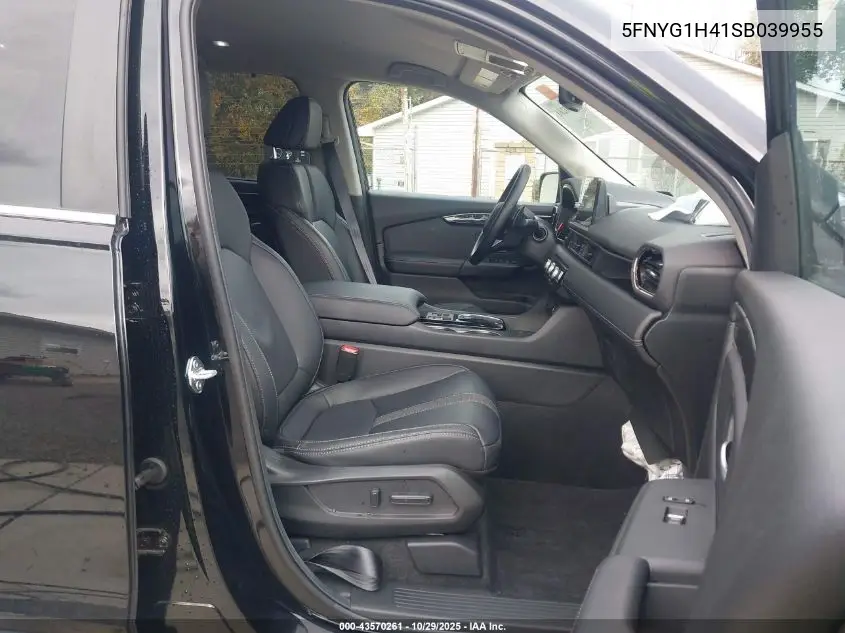 5FNYG1H41SB039955 2025 Honda Pilot Ex-L