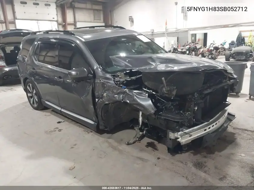 5FNYG1H83SB052712 2025 Honda Pilot Elite