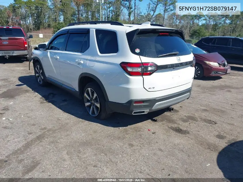 5FNYG1H72SB079147 2025 Honda Pilot Touring
