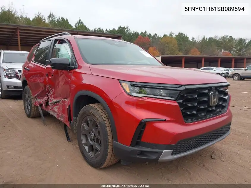 5FNYG1H61SB089594 2025 Honda Pilot Trailsport