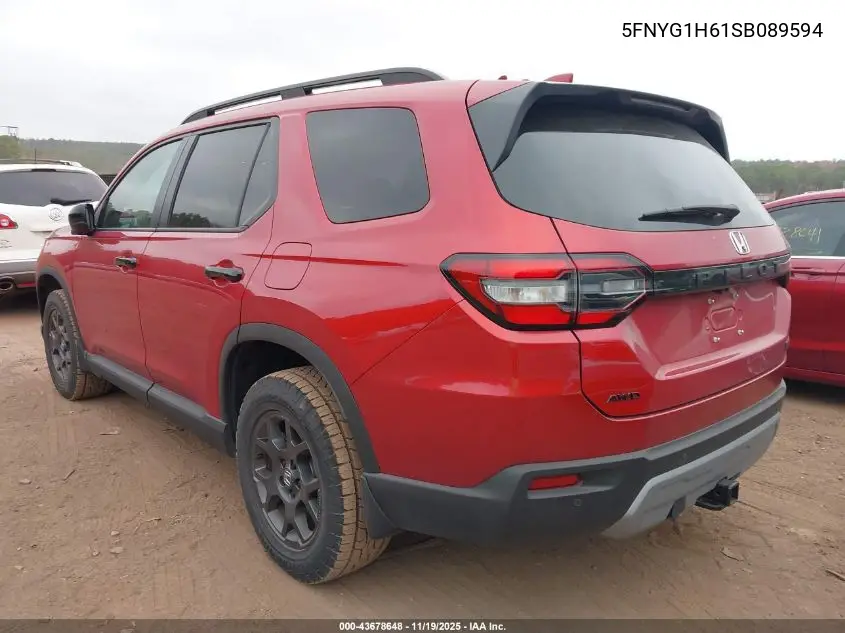 5FNYG1H61SB089594 2025 Honda Pilot Trailsport