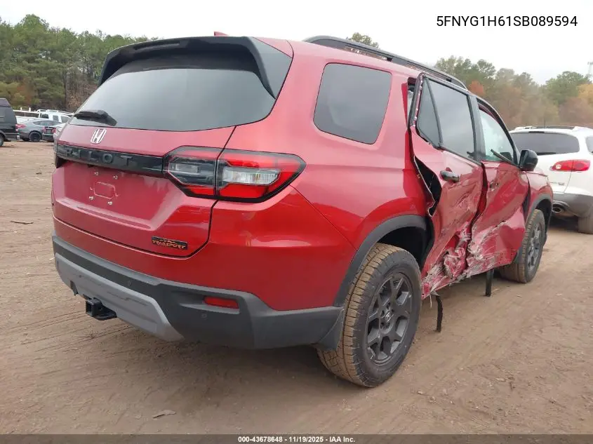 5FNYG1H61SB089594 2025 Honda Pilot Trailsport