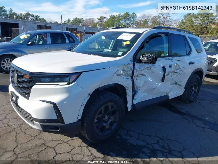 5FNYG1H61SB142343 2025 Honda Pilot Trailsport
