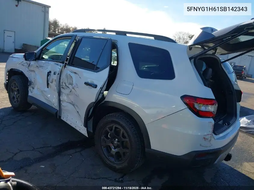 5FNYG1H61SB142343 2025 Honda Pilot Trailsport