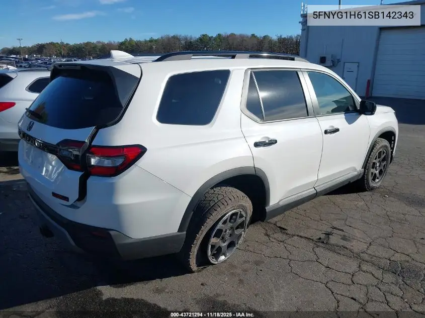5FNYG1H61SB142343 2025 Honda Pilot Trailsport