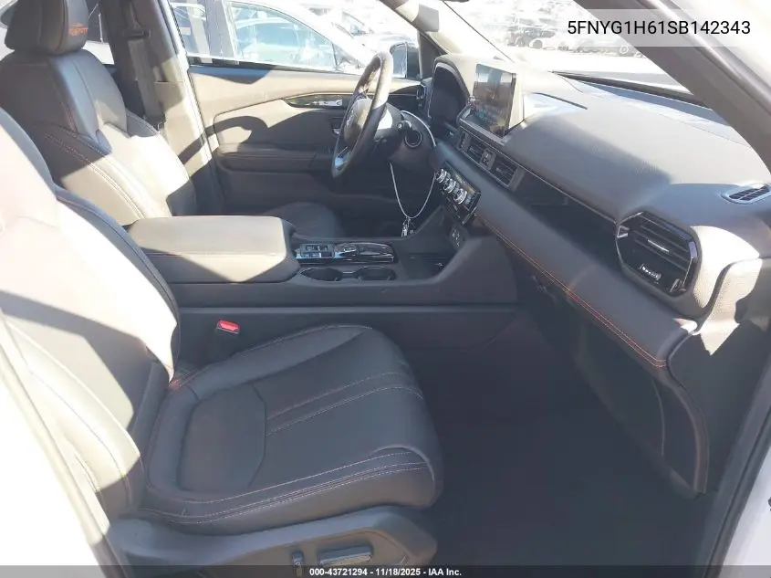 5FNYG1H61SB142343 2025 Honda Pilot Trailsport