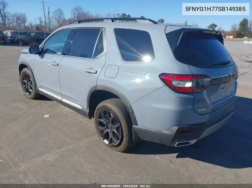 5FNYG1H77SB149385 2025 Honda Pilot Touring