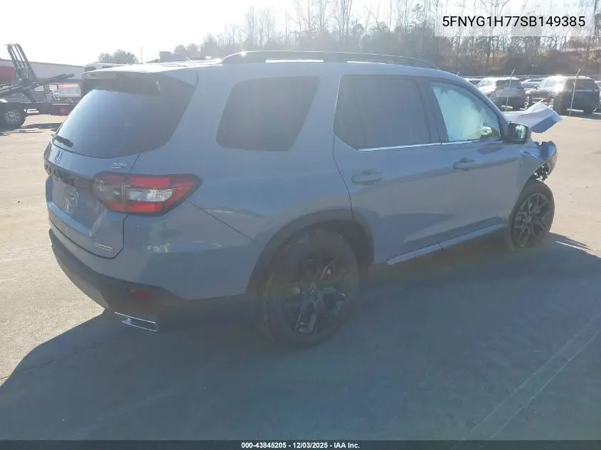 5FNYG1H77SB149385 2025 Honda Pilot Touring