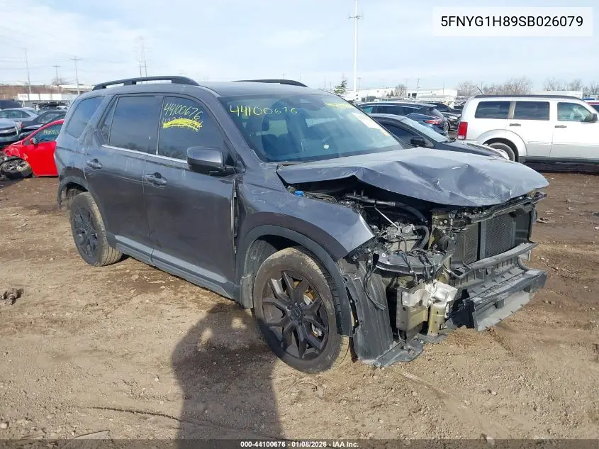 5FNYG1H89SB026079 2025 Honda Pilot Elite