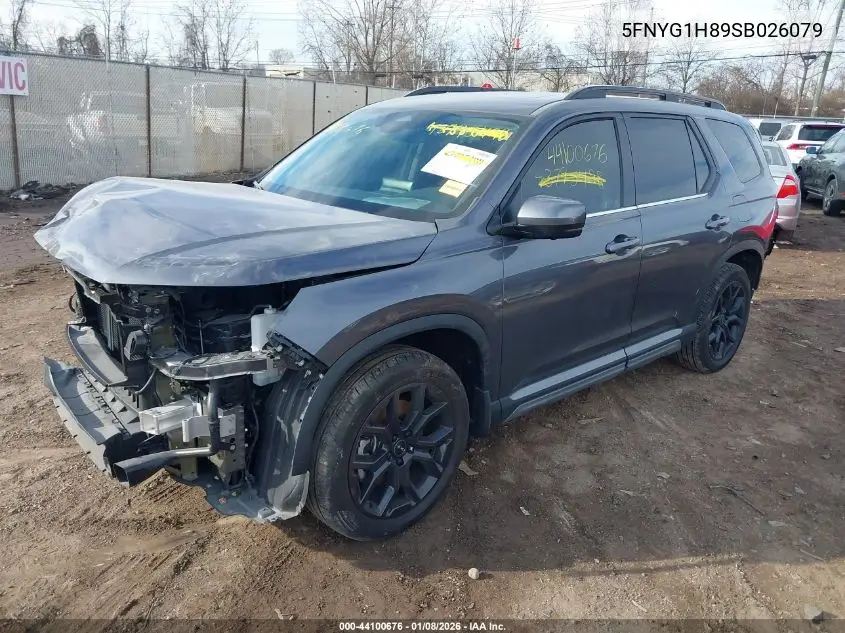 5FNYG1H89SB026079 2025 Honda Pilot Elite