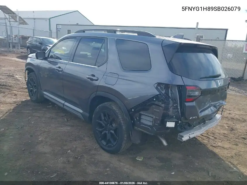 5FNYG1H89SB026079 2025 Honda Pilot Elite