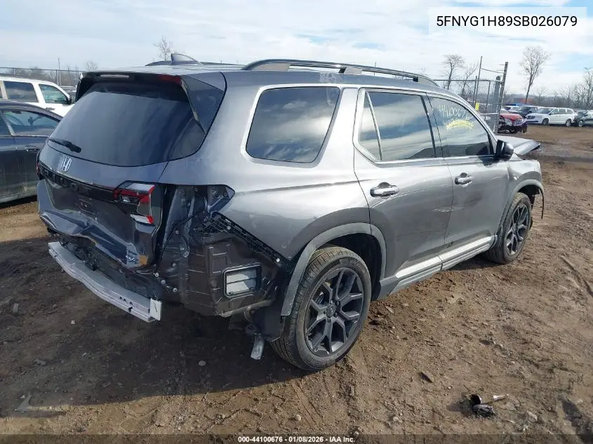 5FNYG1H89SB026079 2025 Honda Pilot Elite