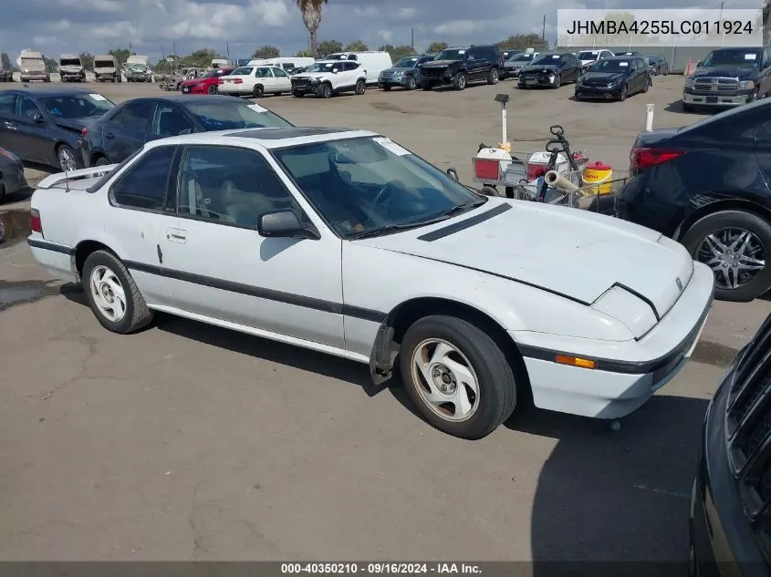 JHMBA4255LC011924 1990 Honda Prelude Si Alb/Sr