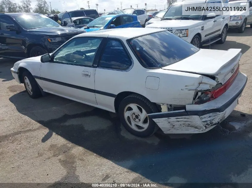 JHMBA4255LC011924 1990 Honda Prelude Si Alb/Sr