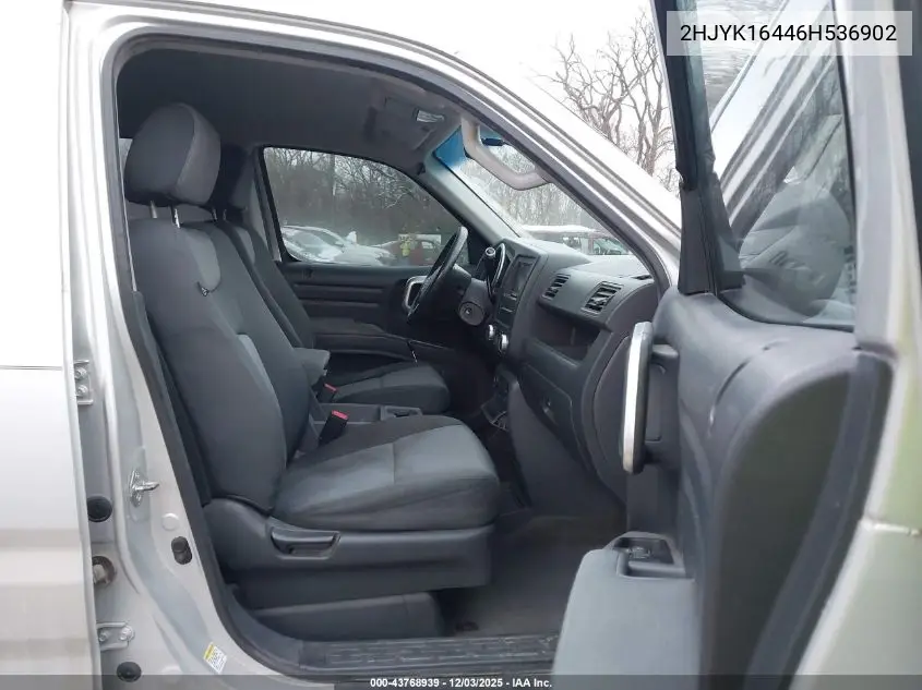 2HJYK16446H536902 2006 Honda Ridgeline Rts