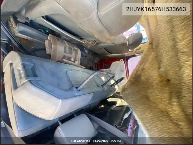 2HJYK16576H533663 2006 Honda Ridgeline Rtl