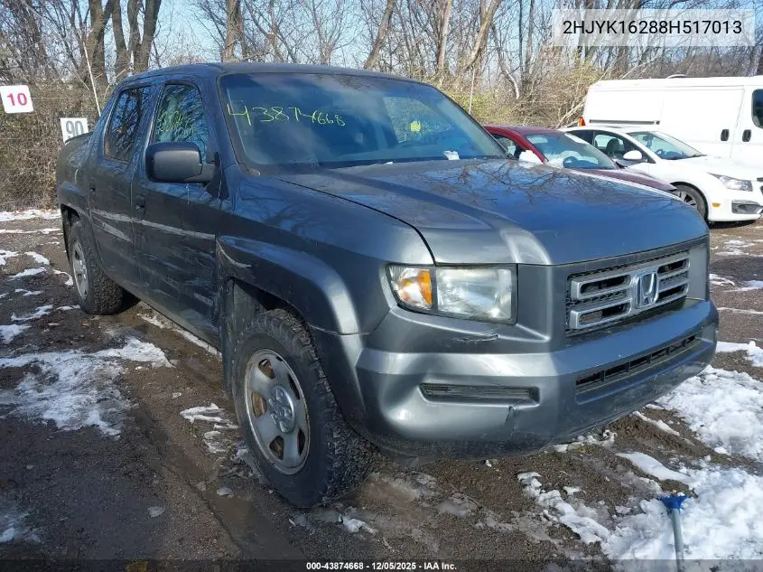 2HJYK16288H517013 2008 Honda Ridgeline Rt