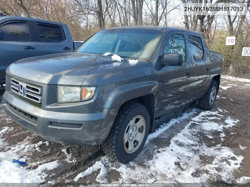 2HJYK16288H517013 2008 Honda Ridgeline Rt
