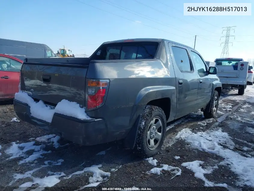 2HJYK16288H517013 2008 Honda Ridgeline Rt