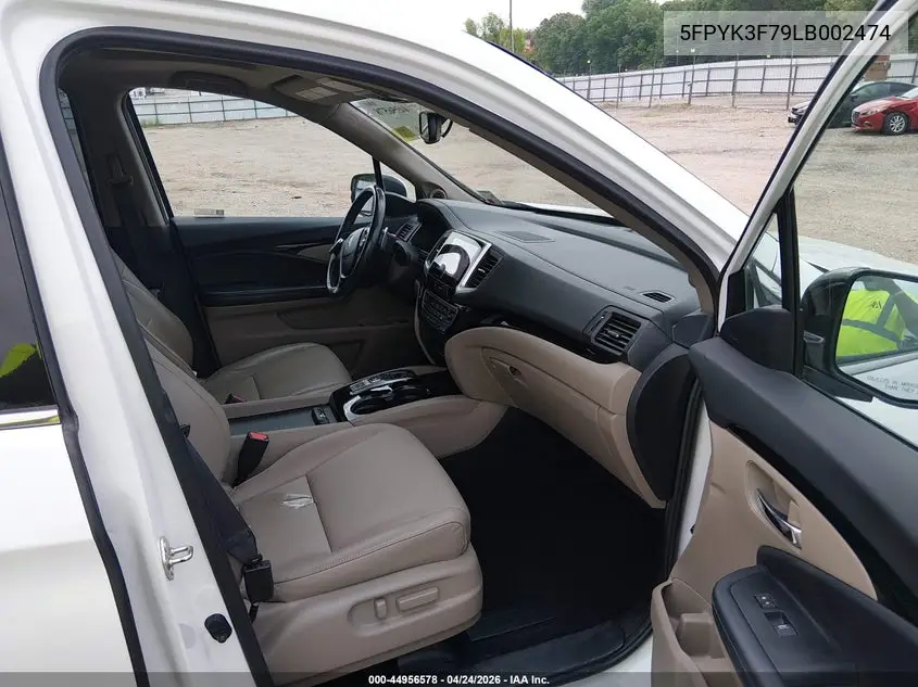 5FPYK3F79LB002474 2020 Honda Ridgeline Rtl-E