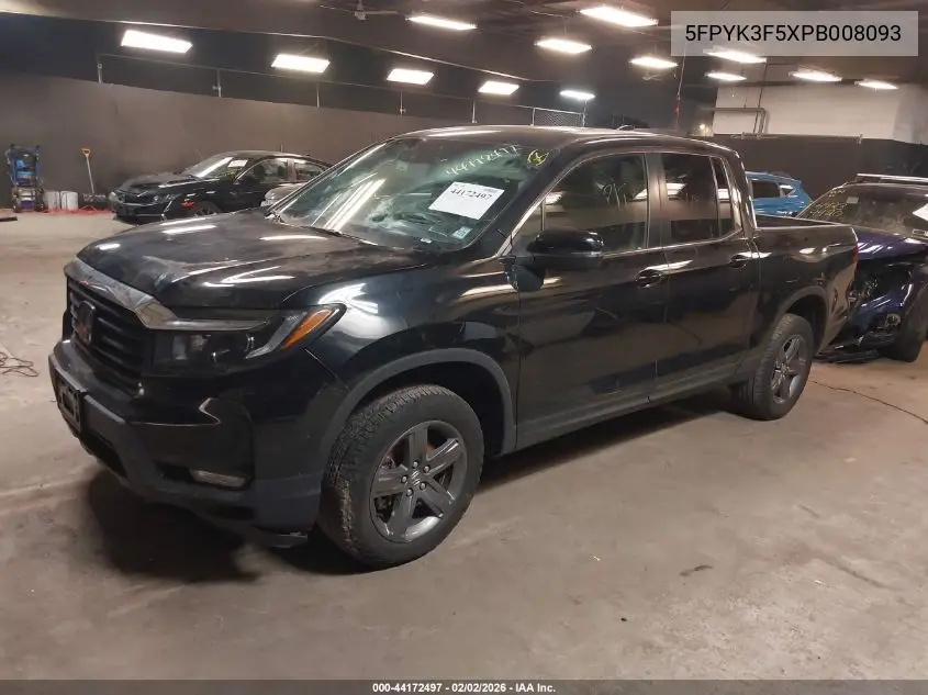 5FPYK3F5XPB008093 2023 Honda Ridgeline Rtl
