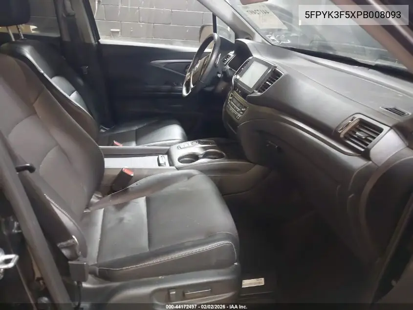 5FPYK3F5XPB008093 2023 Honda Ridgeline Rtl