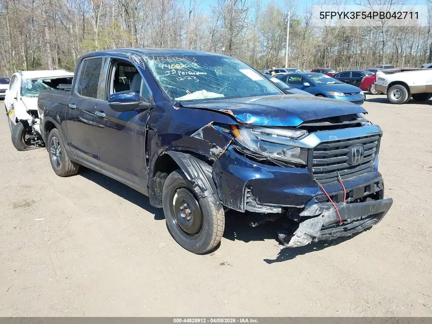 5FPYK3F54PB042711 2023 Honda Ridgeline Rtl