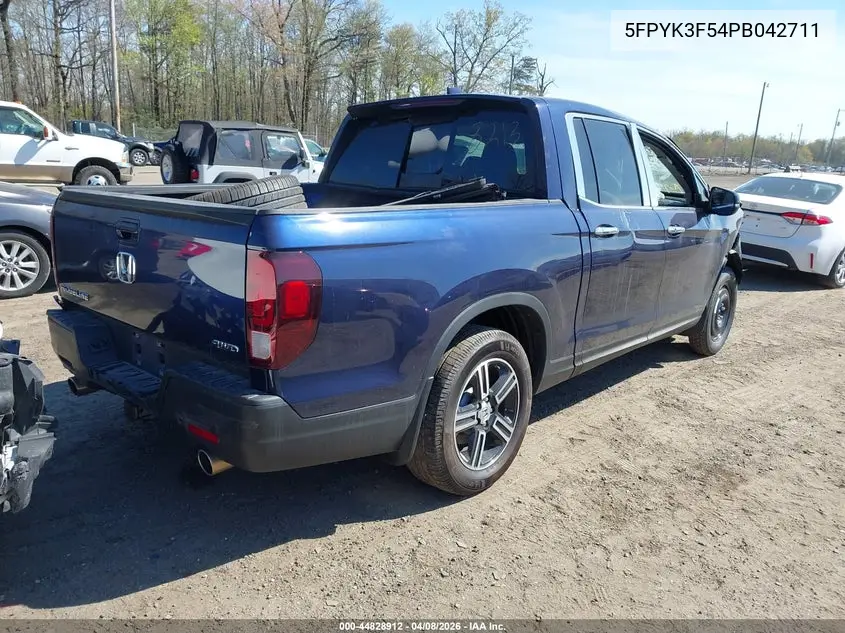 5FPYK3F54PB042711 2023 Honda Ridgeline Rtl