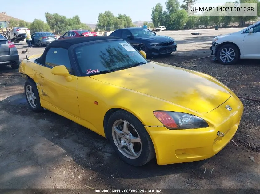 JHMAP11402T001088 2002 Honda S2000