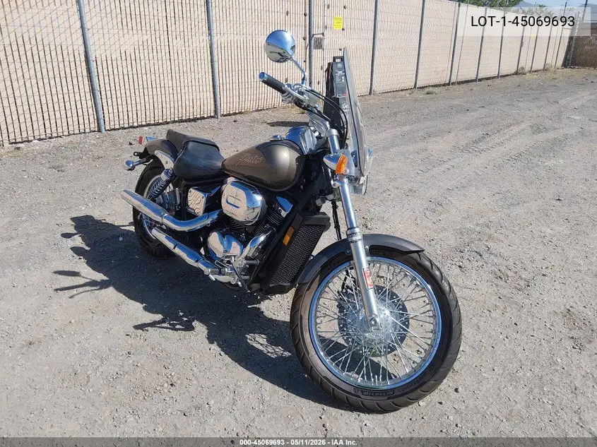 2007 Honda Shadow VIN: LOT-1-45069693 Lot: 45069693