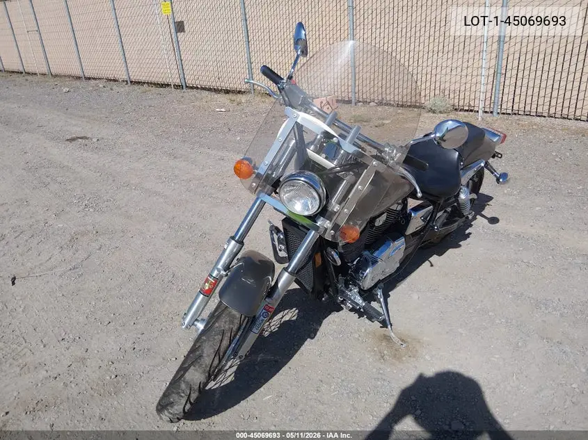 2007 Honda Shadow VIN: LOT-1-45069693 Lot: 45069693