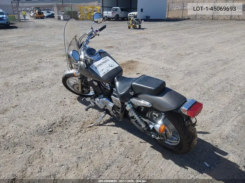 2007 Honda Shadow VIN: LOT-1-45069693 Lot: 45069693